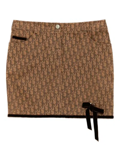 Pre-owned Dior 2005 Trotter Skirt