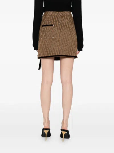 Pre-owned Dior 2005 Trotter Skirt