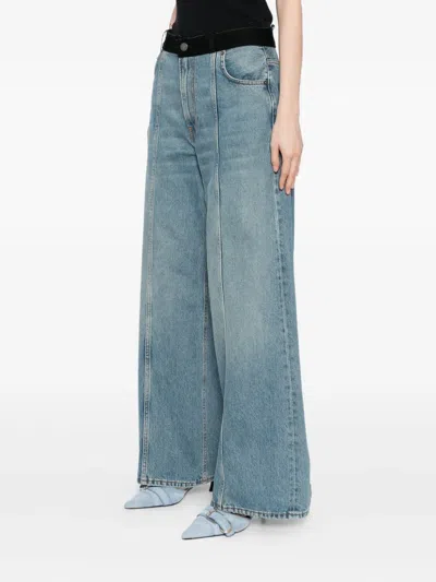 Haikure Peace Jeans In Blue
