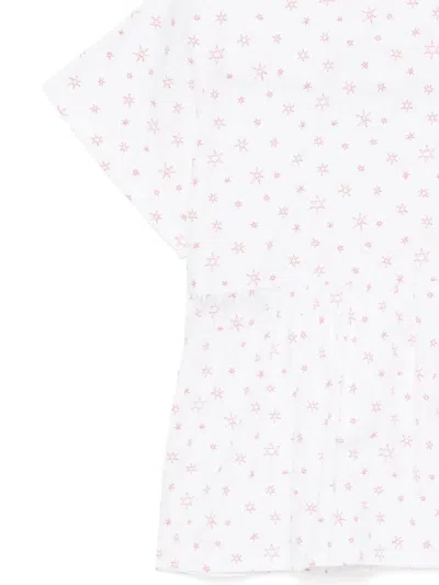 Kindred Kat Graphic-print Top In White
