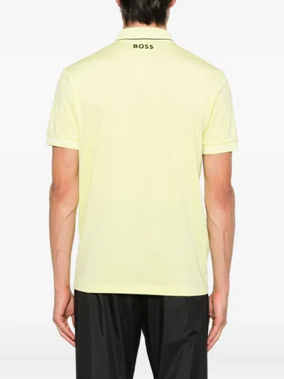 Hugo Boss Boss Sweaters In Yellow