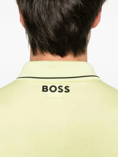Hugo Boss Boss Sweaters In Yellow
