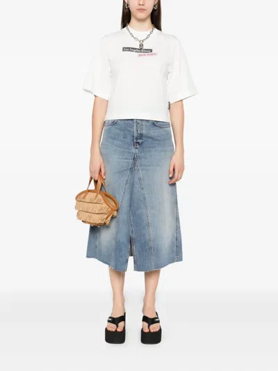 Haikure Stacy Denim Midi Skirt