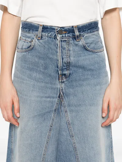 Haikure Stacy Denim Midi Skirt