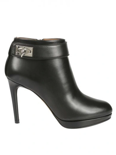 Shop Givenchy Shark Tooth Ankle Boots In Black