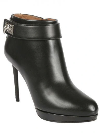 Shop Givenchy Shark Tooth Ankle Boots In Black