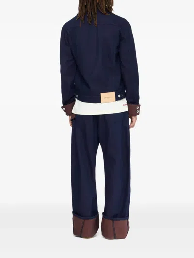 Jw Anderson J. W. Anderson 'turn Up Cuff' Jacket In Blue