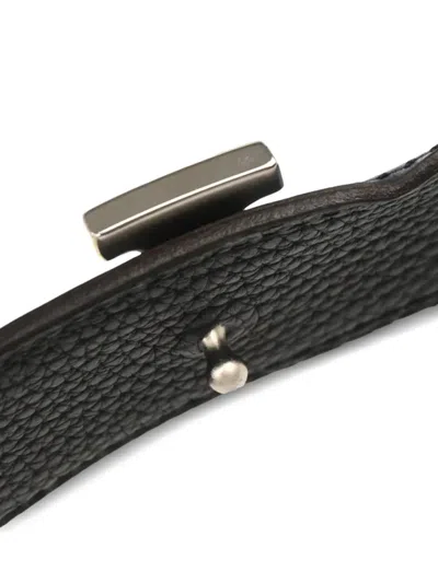 Pre-owned Hermes 2010 Box Reversible Belt