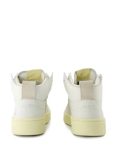 Veja V-95 Leather Sneakers In White