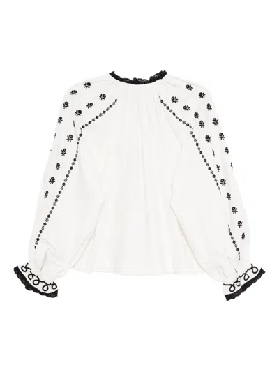 Skall Studio Ella Blouse In White