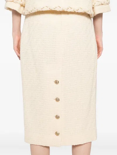 Pre-owned Chanel 2007 Setup Suit Jacket Skirt