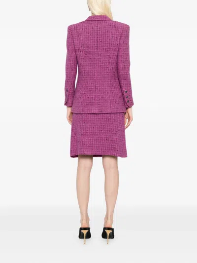 Pre-owned Chanel 1990-2000s Setup Suit Jacket Skirt