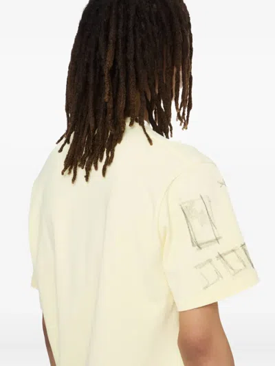 Jw Anderson Printed T-shirt In Yellow