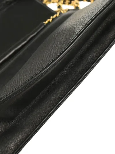 Pre-owned Chanel 2002 Timeless Chain On Wallet Shoulder Bag