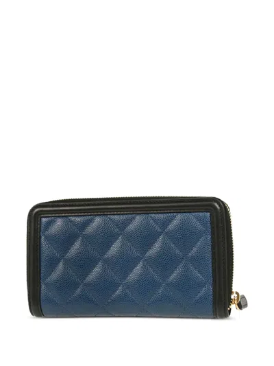 Pre-owned Chanel 2019 Filigree Wallet