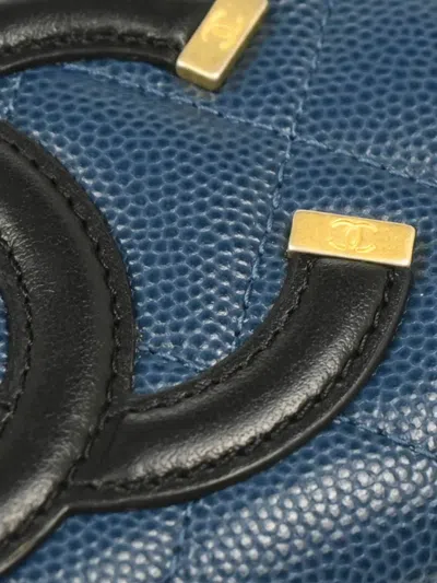 Pre-owned Chanel 2019 Filigree Wallet