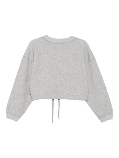 Isabel Marant Étoile Drawstring Cropped Sweatshirt
