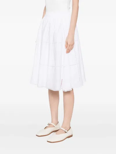 Skall Studio Anemone Skirt In White