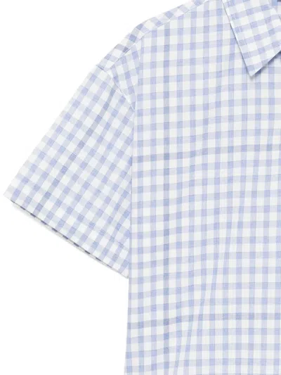 Kindred Gingham Check Pattern Shirt In Blue