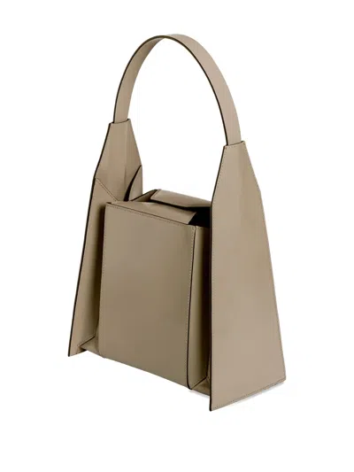 Merryl Tielman Angelo Leather Tote Bag