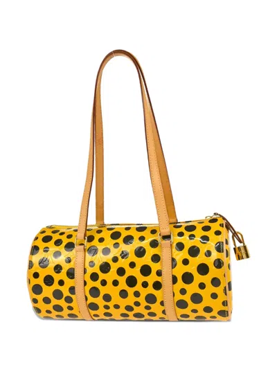 Pre-owned Louis Vuitton 2012 Vernis Dot Infinity Papillon Tote Bag