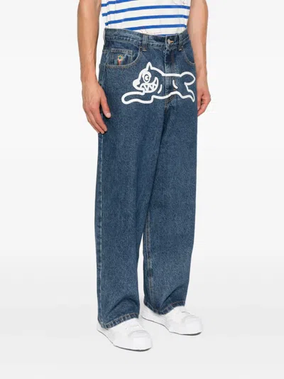 Icecream Dog-motif Jeans
