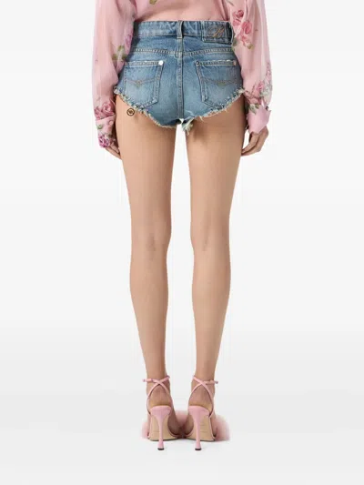 Blumarine Denim Mini Shorts