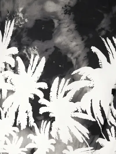 Sundek Palm Tree-print Shirt In Multi
