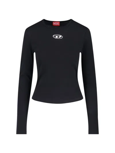 Diesel T-shirts And Polos In Black