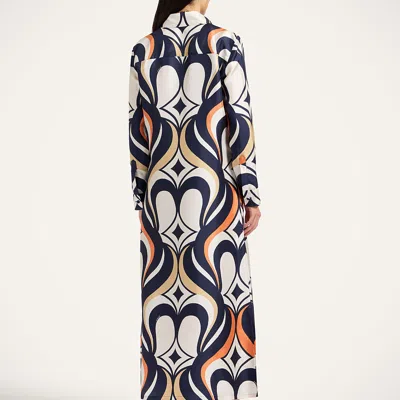 La Doublej La Double J Geometric Pattern Dress In Multi
