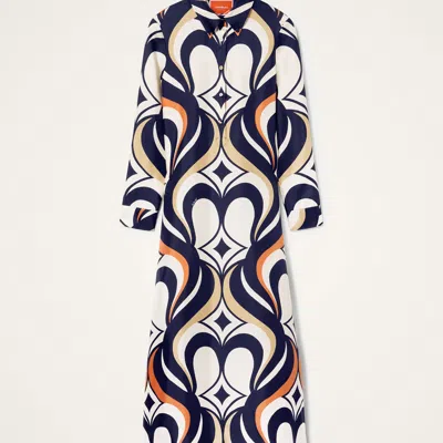 La Doublej La Double J Geometric Pattern Dress In Multi