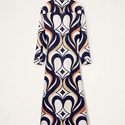 La Doublej La Double J Geometric Pattern Dress In Multi