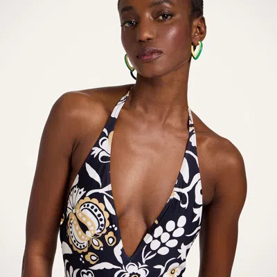 La Doublej Sexy One Piece Swimsuit Selva In Multi