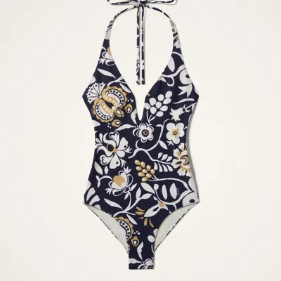 La Doublej Sexy One Piece Swimsuit Selva In Multi