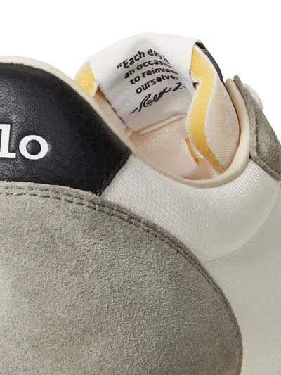 Polo Ralph Lauren Prl Trail 125 Suede Mesh Sneakers In Multi