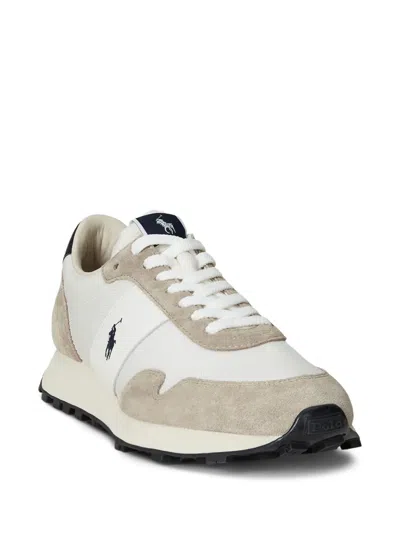 Polo Ralph Lauren Prl Trail 125 Suede Mesh Sneakers