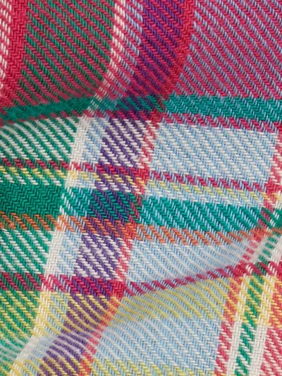 Polo Ralph Lauren Plaid Button-front Dress Set In Multi