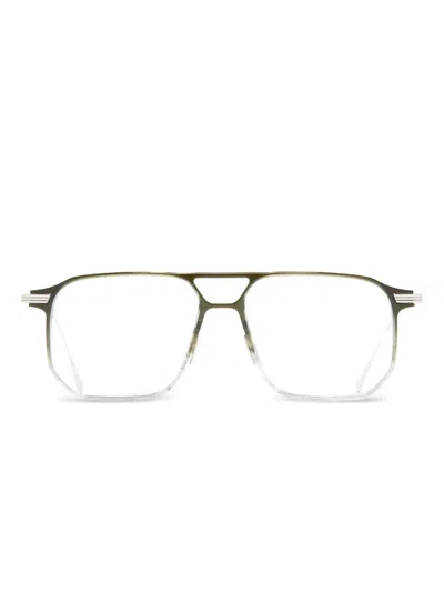 Cutler And Gross 0006 Metal Glasses In Green