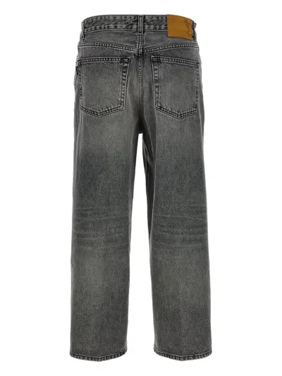 Haikure Wide-leg Mid-rise Jeans In Blue