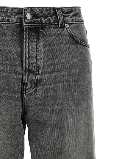 Haikure Wide-leg Mid-rise Jeans In Blue