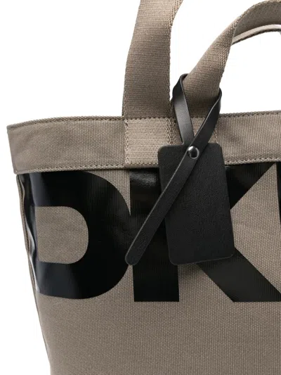 Dkny Logo-print Tote Bag