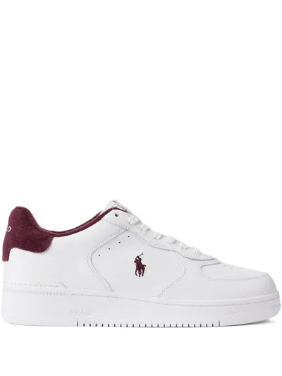 Polo Ralph Lauren Polo Pony-motif Sneakers In White