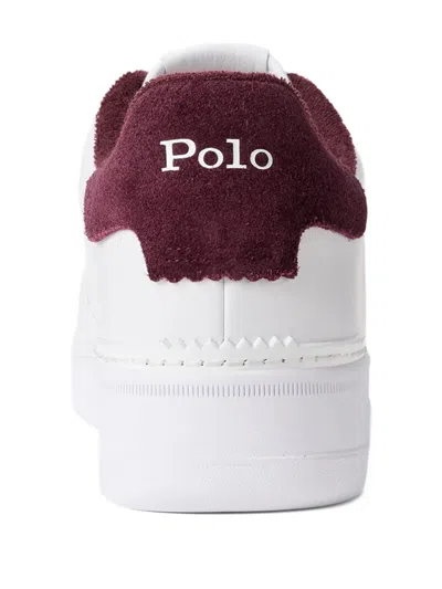 Polo Ralph Lauren Polo Pony-motif Sneakers In White