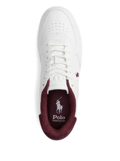 Polo Ralph Lauren Polo Pony-motif Sneakers In White