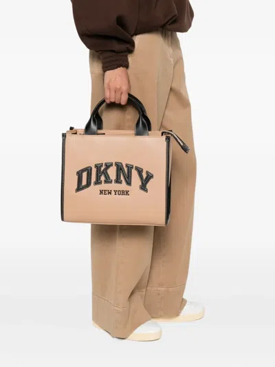 Dkny Small Hadlee Logo-embroidered Tote Bag
