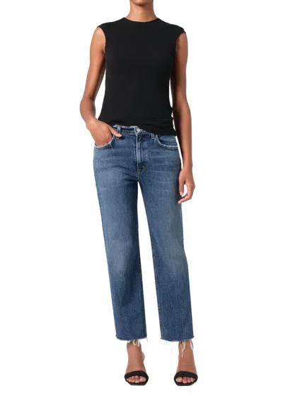 Agolde Valen Mid Rise Jean In Essence