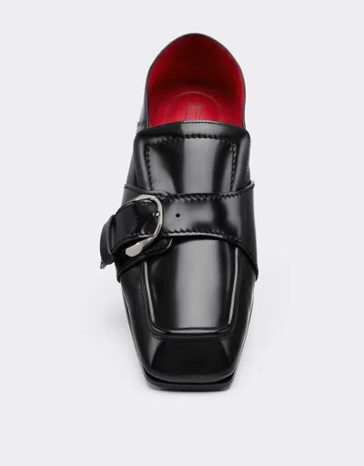 Ferrari Brushed Leather Loafers