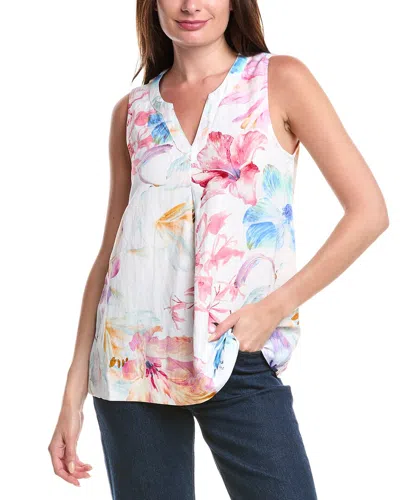 Renuar Woven Linen-blend Blouse