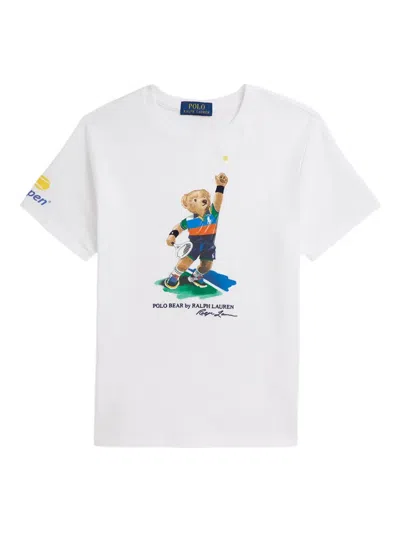 Polo Ralph Lauren Polo Bear Crew Neck T-shirt In White