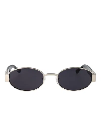 Dsquared2 Logo-detail Oval-frame Sunglasses